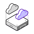 Modern Infrastructure Icon